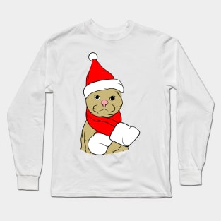 Cat In Hat Long Sleeve T-Shirt